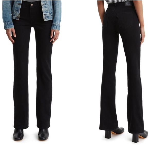 Levi's Denim - Levi's Women's Black Boot Cut Jeans